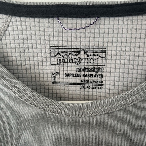 Patagonia Women's Capilene® Midweight Crew Gray Size Small - Picture 8 of 9